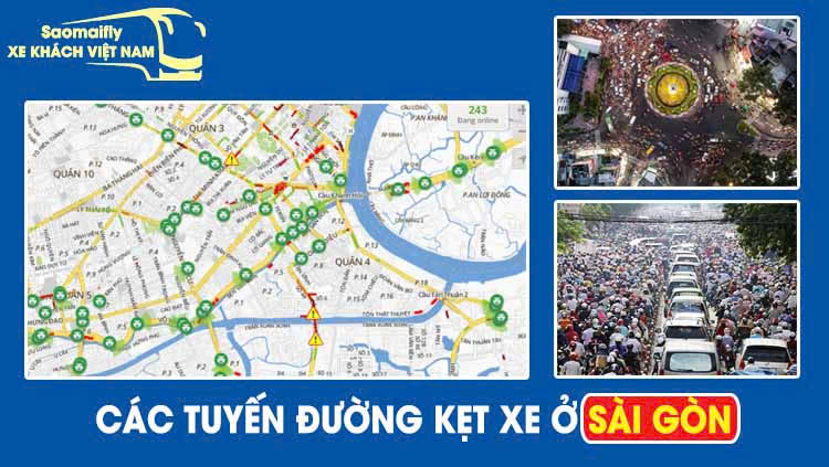 Các Tuyến Đường Kẹt Xe Ở Sài Gòn Cần Tránh