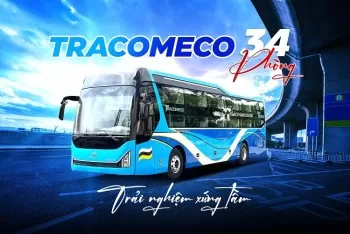 Xe Khách Limousine Tracomeco 34 Phòng - Sang Trọng, Tiện Nghi, An Toàn Tuyệt Đối