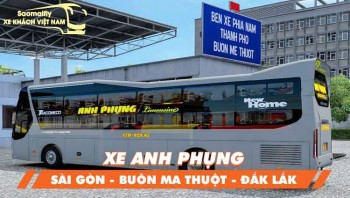 Xe Anh Phụng Sài Gòn đi Buôn Ma Thuột - Đắk Lắk Vé Xe Rẻ