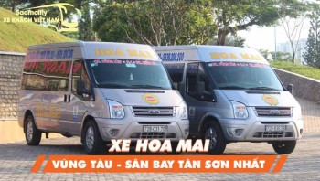 Vé Xe Hoa Mai Sân Bay Tân Sơn Nhất - Vũng Tàu 190k, Có Wifi