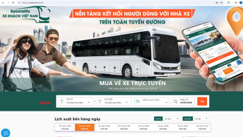 Phát triển hệ thống phần mềm quản lý bán vé xe khách